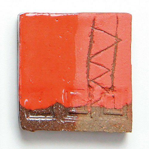 陶芸 色化粧土 赤色 粉末500g