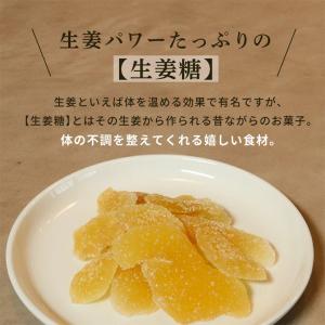 ドライフルーツ 昔ながらの 生姜糖 50g 1...の詳細画像5