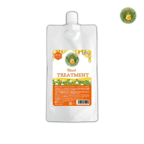 ハニープラス トリートメント 詰め替え モイストトリートメント 硬い髪用 詰替 440ml 髪 ヘア...