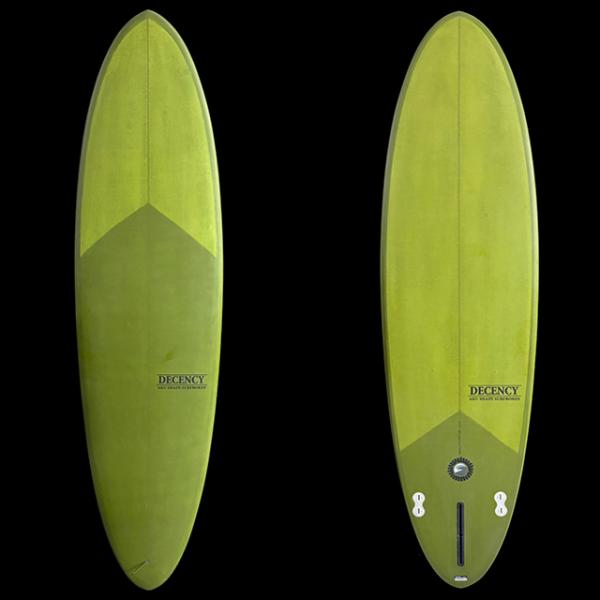 【新品 EPS EPOXY】DECENCY 6'10" 「MID PIN」 LB-Green  ※西...