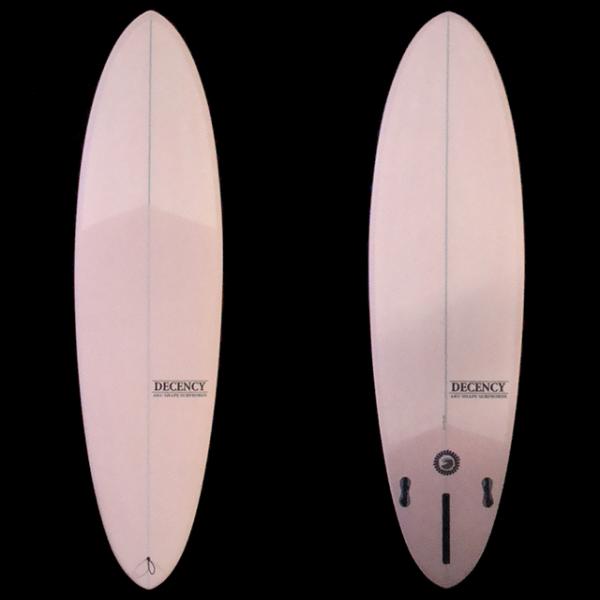 【新品　EPS EPOXY】DECENCY 6'10" 「MID PIN」 LightPink　※西...