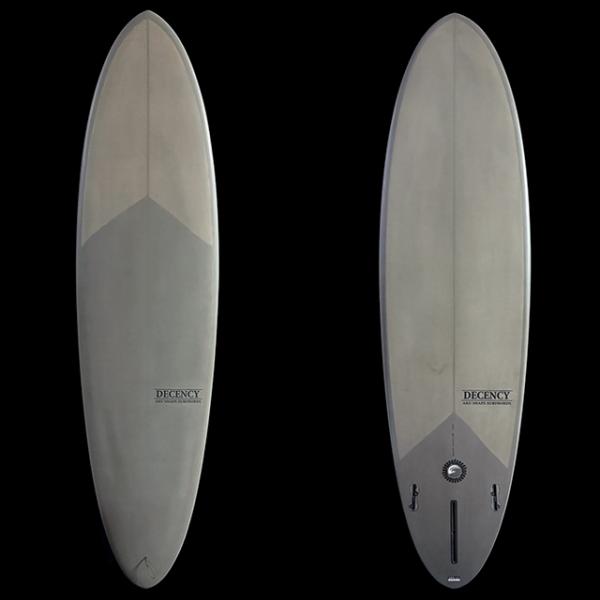 【新品 EPS EPOXY】DECENCY 7'2" 「MID PIN」 Dark-Gray  ※西...