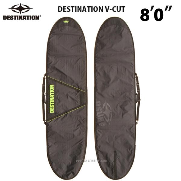 【ハードケース】DESTINATION 5mmV-CUT　8'0"DAY BAG ブラック