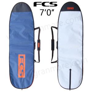 【ハードケース】FCS 7'0" CLASSIC FUN BOARD ブルー/ホワイト｜granmare-surf