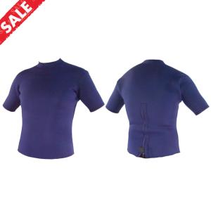 オリジナル】国産 レトロタイプ 2mm 半袖タッパー メッシュxフラット