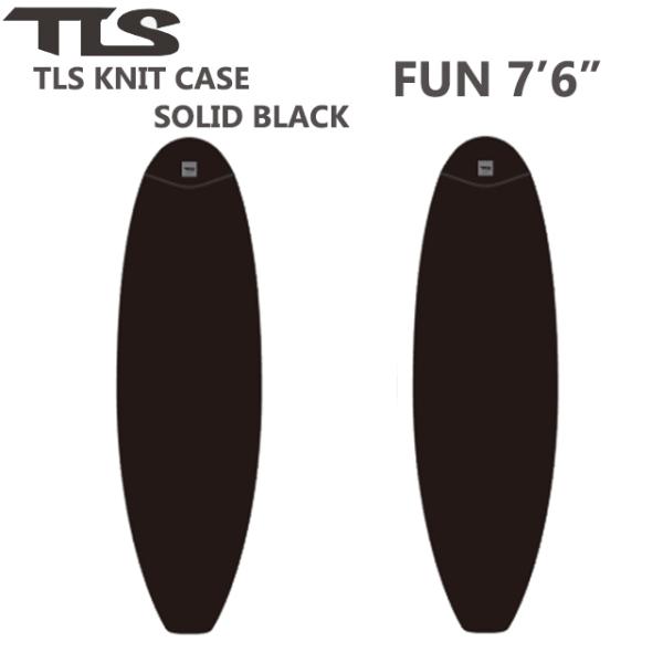 【ニットケース】TLS ファン 7'6"　SOLID BLACK
