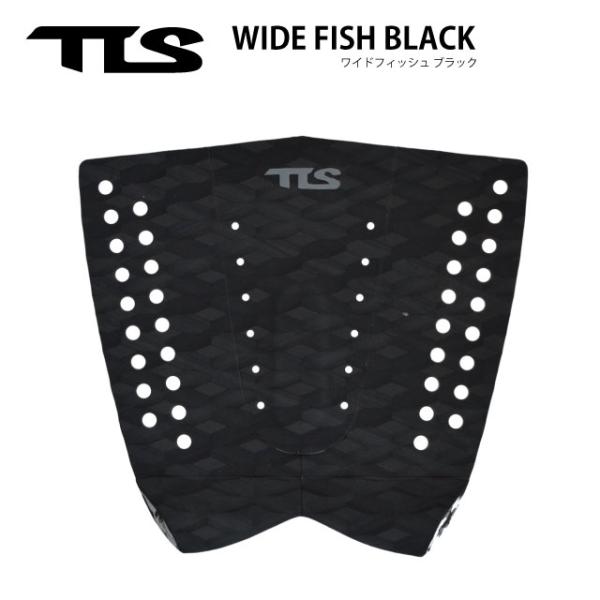【TLS】WIDE FISH BLACK / フィッシュボードタイプ/デッキパッド