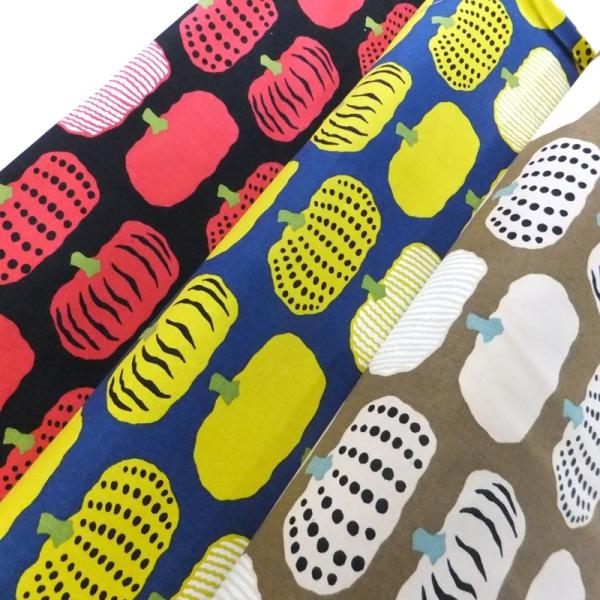 かぼちゃ  う早この布  コットンこばやし　 (綿 生地 布)