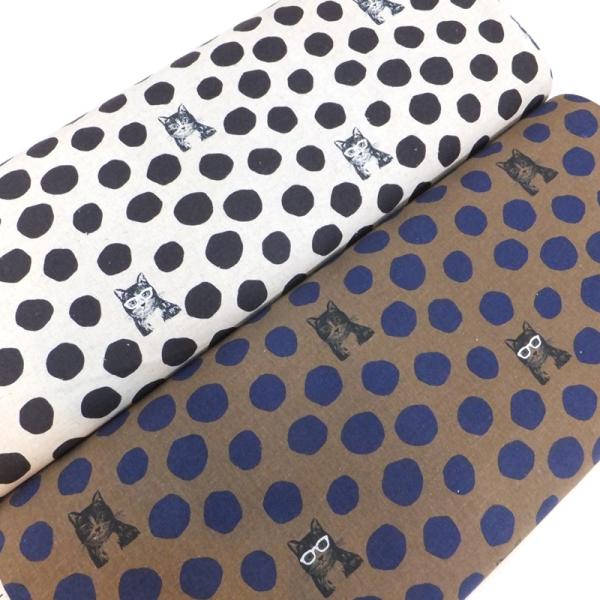 echino NekoNoe  (綿麻 生地 布)