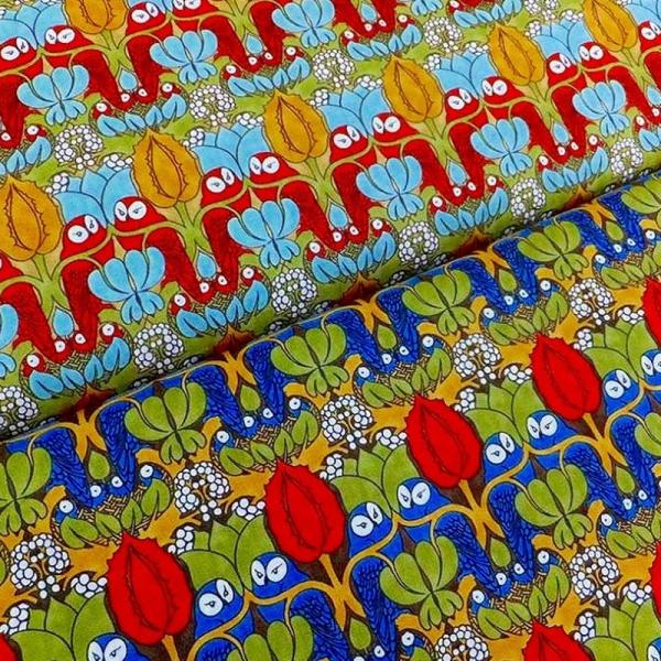 Voysey 2018  THE OWL (USAコットン 生地 布)