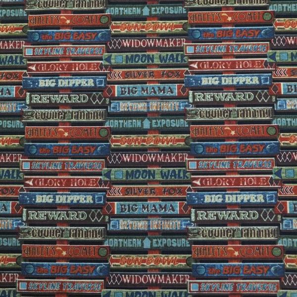 Big Easy Black/Multi (USAコットン 生地 布)