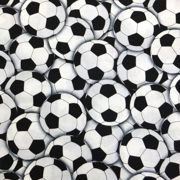 PACKED SOCCER BALLS (USAコットン 生地 布)