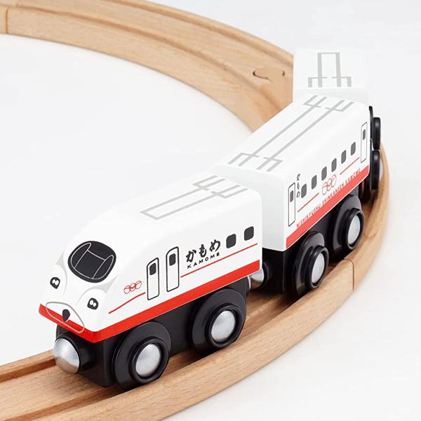 moku TRAIN N700S 新幹線 かもめ 巛 ブリオ brio プラレール 互換 おもちゃ ...