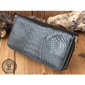67%オフ 財布 父の日 カイマン クロコダイル GODANE ゴダン
