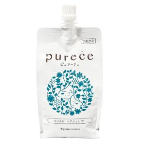 ナリス化粧品 ピュアーチェ PURECE マイルドヘアシャンプー カエ 450ml 詰め替え用 レフィル｜grans