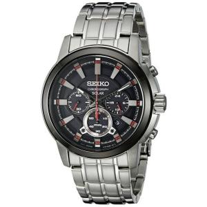 箱潰れの為大特価 セイコー 時計 腕時計 SEIKO Men's SSC389 Solar Analog Display Japanese Quartz クリスマス プレゼント 訳アリ わけあり｜grans