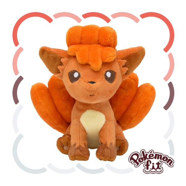 ポケモンセンターオリジナル ぬいぐるみ Pokemon fit ロコン No.037