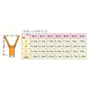 枝受けサポットNo.13 内径2.4cm枝受け...の詳細画像2