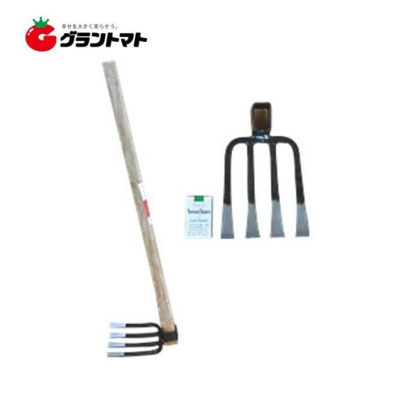 三本万能鍬(大) 鉄製 永井のくわ