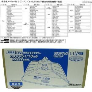 ラウンドノズル ULV5セット カバー付噴口 ...の詳細画像4