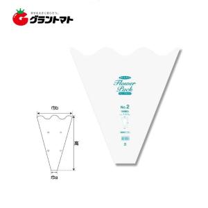 Ｎフラワーパックウェーブタイプ No.2 高さ410×長巾380×短巾60(mm)