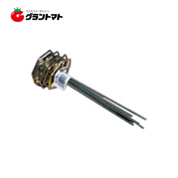 六角シート押さえ　500本(10P×50袋)　箱売り マルチ 防草シート 農ポリ 不織布 シンセイ