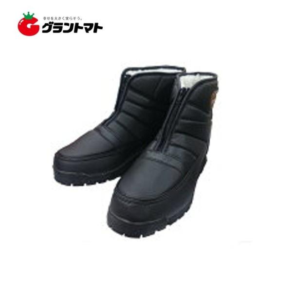 紳士ノルディックブーツ 黒 Mサイズ(24.5?25.0cm) シンセイ