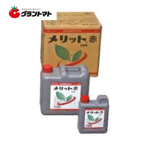メリット赤 6kg 葉面散布肥料 液体 0-10-9(完熟用) 生科研｜grantomato
