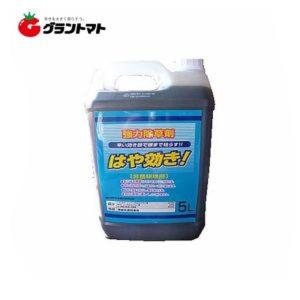 はや効き 5L 除草剤 希釈タイプ 非農耕地用 グリホサート34% MCP入り シンセイ 即日発送可能