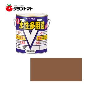 水性多用途 ライトカーキ 1.6L(1600ml) 水性多目的塗料(半つや)