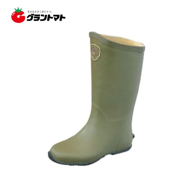 園芸ブーツ グリーン SSサイズ(22cm?22.5cm) ガーデニング向け長靴 福山ゴム