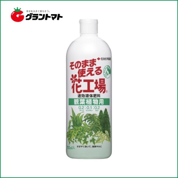 そのまま使える花工場 観葉植物用 700ml住友化学園芸【取寄商品】