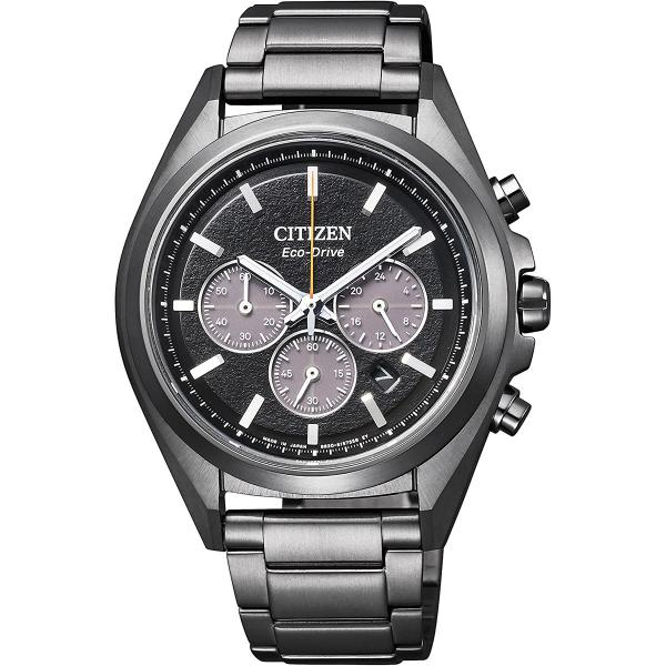 CITIZEN シチズン アテッサ CA4394-54E チタン エコドライブ ソーラー 腕時計 メ...