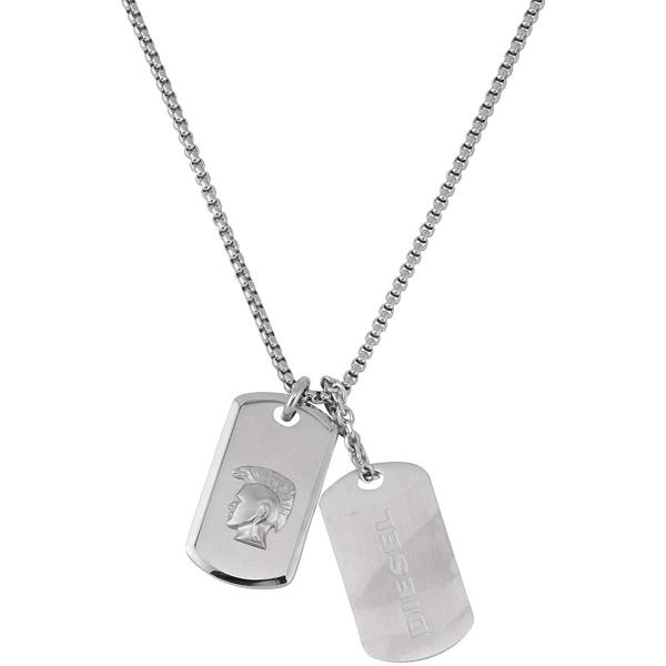 ディーゼル DIESEL メンズ ネックレス dx1210040 ドッグタグ ブランド