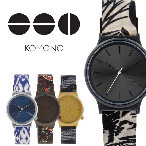 コモノ KOMONO WIZARD クオーツ ウォッチ シルバー レディース 腕時計
