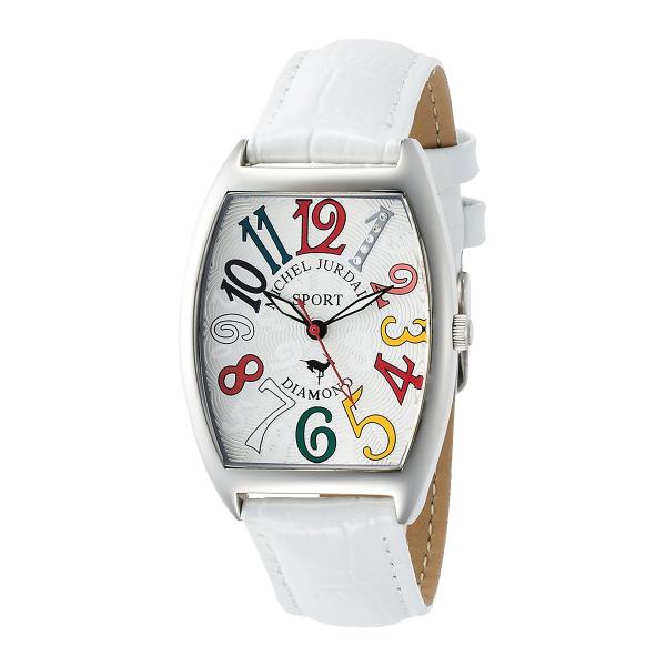 ミッシェル・ジョルダン 腕時計 ユニセックス MICHEL JURDAIN トノー型ダイヤモンド S...