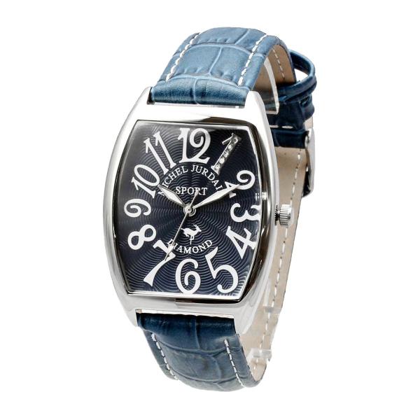 ミッシェル・ジョルダン 腕時計 ユニセックス MICHEL JURDAIN トノー型ダイヤモンド S...