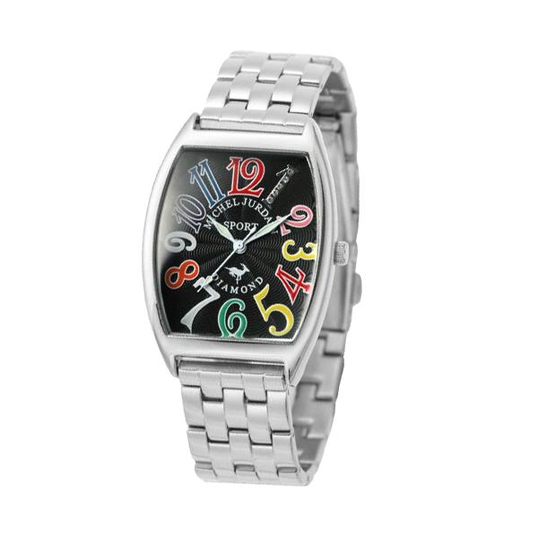 ミッシェル・ジョルダン 腕時計 ユニセックス MICHEL JURDAIN トノー型ダイヤモンド S...