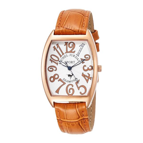 ミッシェル・ジョルダン 腕時計 ユニセックス MICHEL JURDAIN トノー型ダイヤモンド S...