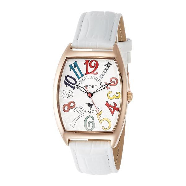 ミッシェル・ジョルダン 腕時計 ユニセックス MICHEL JURDAIN トノー型ダイヤモンド S...