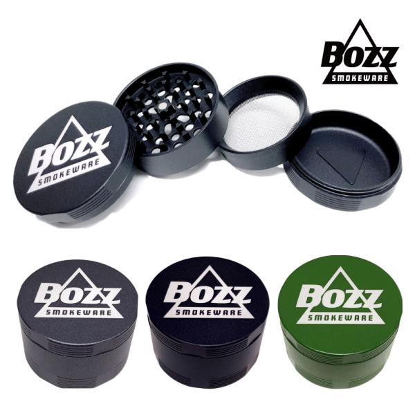 喫煙具 BOZZ セラミックコーティング・グラインダ― 4パーツ 63mm herb grinder