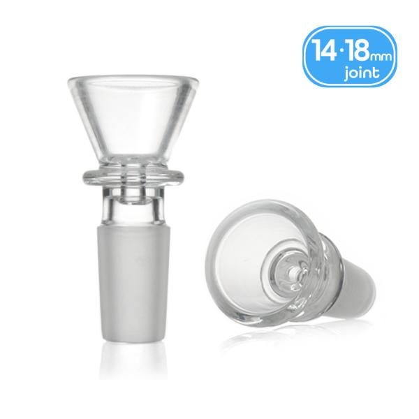 喫煙具 ボング 火皿 コーン型 2サイズ ジョイント 交換用パーツ glass bowl (cone...