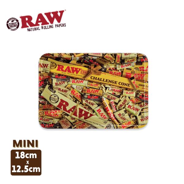 メール便可 RAW ローリングトレイ ミニ (RAW MIX) 18 x 12.5cm ロウ tra...