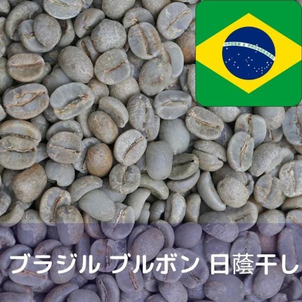 コーヒー生豆 1kg ブラジル ブルボン 日蔭干し Qグレード