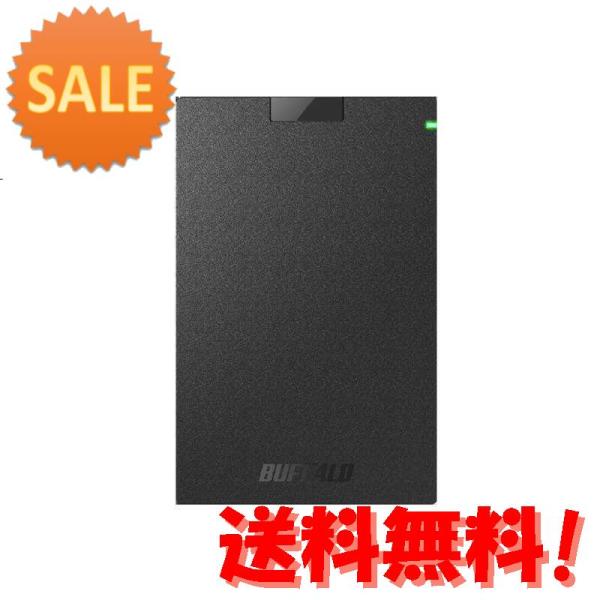 5個セット BUFFALO 外付けHDD ブラック [ポータブル型 500GB] HD-PCG500...