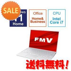 ノートパソコン FMV LIFEBOOK UH90H1 シルバーホワイト FMVU90H1W ［14...