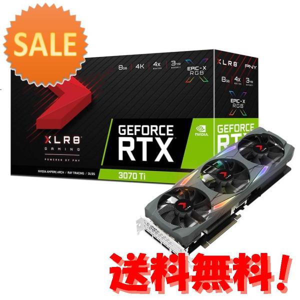 PNY GeForce RTX 3070 Ti 8GB XLR8 Gaming UPRISING E...