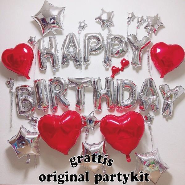 誕生日 パーティー 飾り 飾り付け バルーン ハッピーバースデー 100days 100日 バースデ...