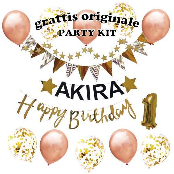 [ハーフ&amp;100日対応] 誕生日 パーティー 飾り 飾り付け 名前 ガーランド バルーン ハッピーバ...