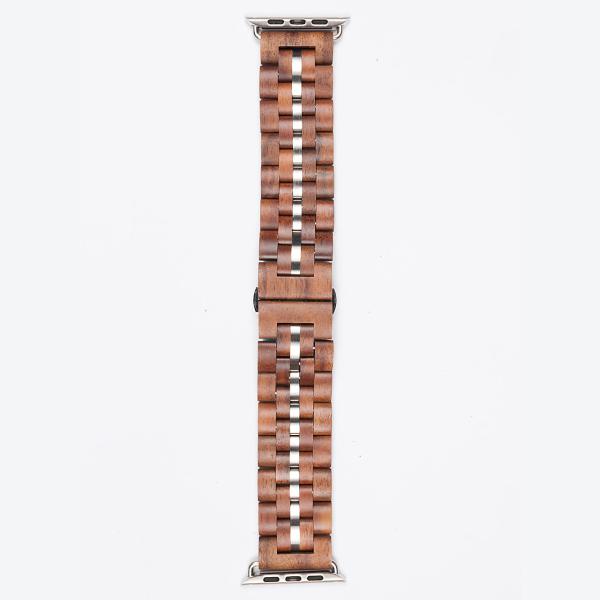 Pono Woodworks コアウッド Apple Watch バンド 24mm【ポノ ウッドワー...